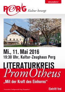 A1 Plakat Literaturkreis Promotheus 11.05.2016 WEB